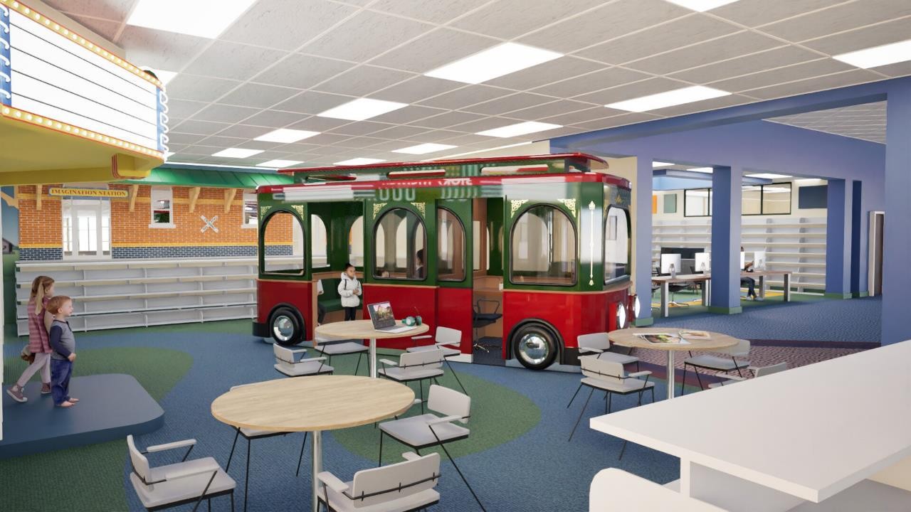 Trolley in Youth Services