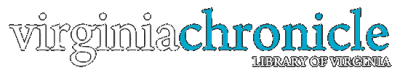 Virginia Chronicle by the Library of Virginia database logo