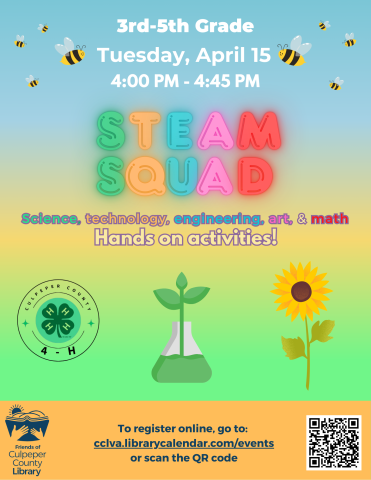 Flyer for Steam Squad