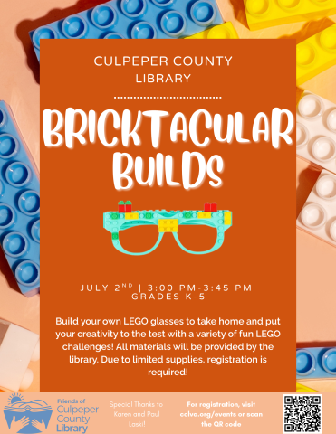 flyer for bricktacular builds