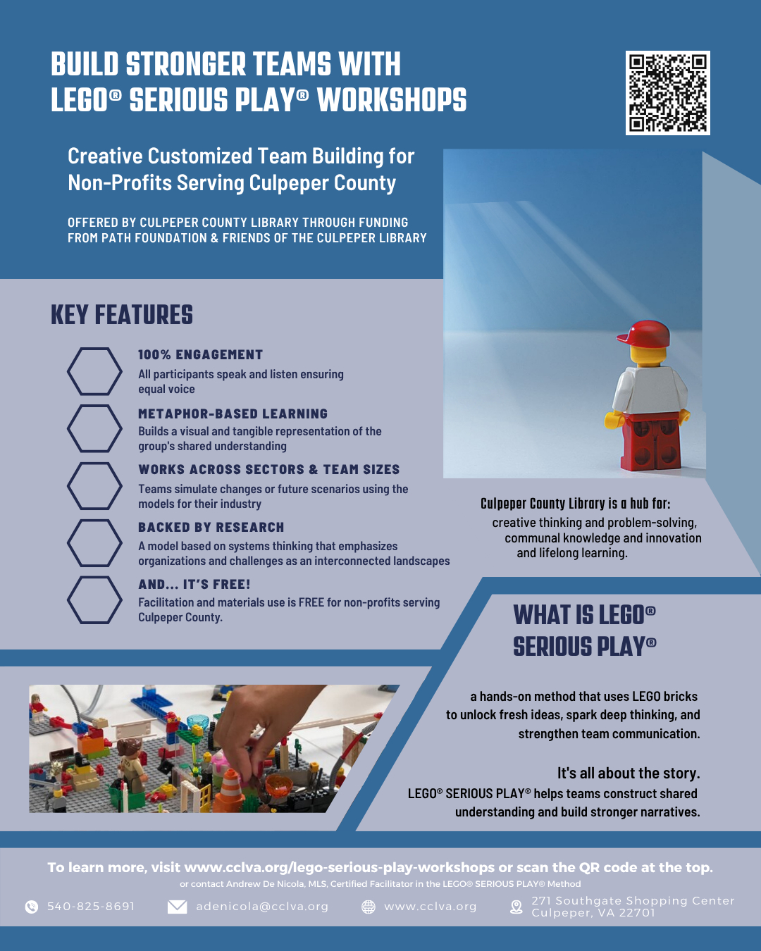 Build Stronger Teams with LEGO SERIOUS PLAY flyer